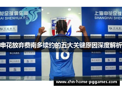 申花放弃费南多续约的五大关键原因深度解析
